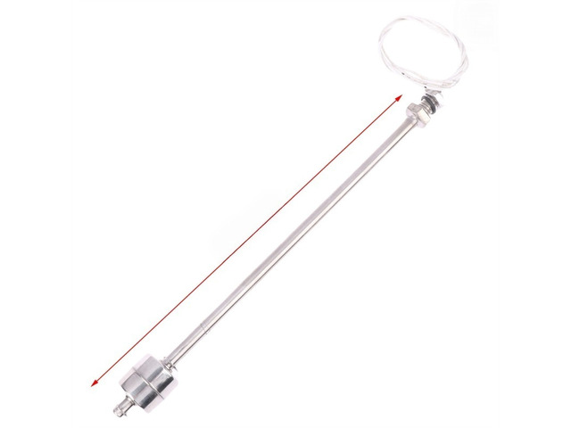 For 1PCS Stainless Steel Float Switch Tank Liquid Water Level Sensor Double Ball Switch Tank Pool Flow Sensors Float