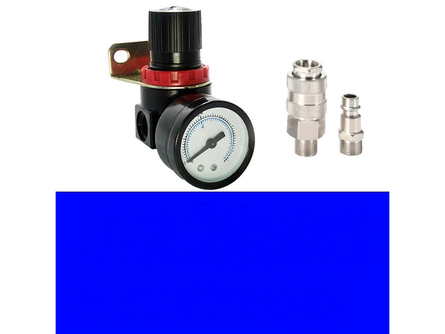 For AR2000 G1/4'' Air Control Compressor Pressure Relief Regulator Valve with Fitting Gauge and Bracket