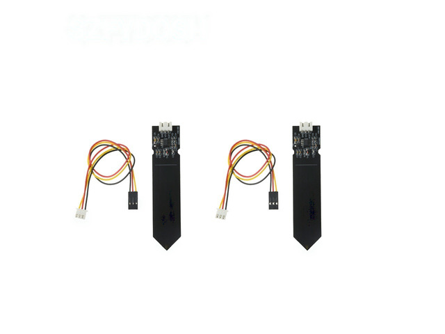 For 1-10PCS Capacitive Soil Moisture Sensor Module Wide Voltage 3.3V Corrosion Resistant W/ Gravity for Soil Moisture Sensor