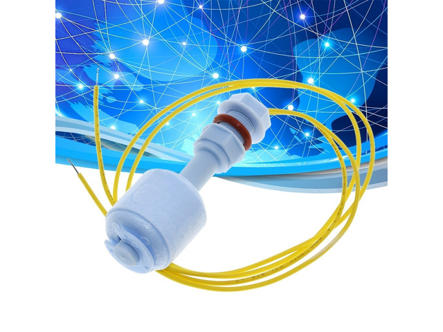 For 1pcs 52mm PP Liquid Water Level Sensor Horizontal Float Switch Down
