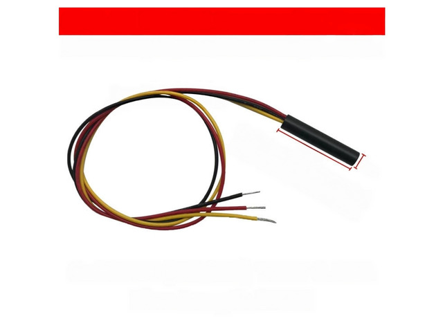 For Plastic Reed Contact Switch GPS-01 6*30MM 3Line Normally Open Normally Closed NO/NC Conversion Magnetic Control Induction Sensor