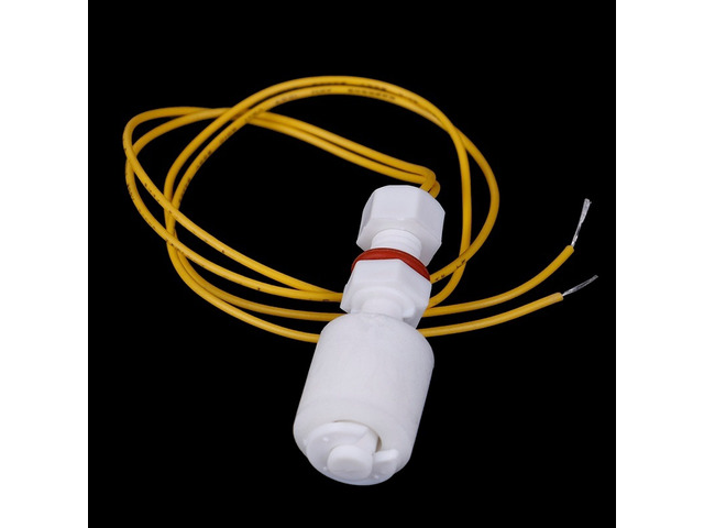 For AD1pcs PP Floating Ball Switch Liquid Water Level Sensor Horizontal Float Ball Switch Down 10W 220V