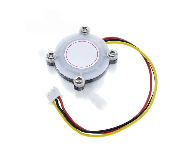 For 1/2/5pcs Hot Water Coffee Flow Sensor Switch Meter Flowmeter Counter 0.3-6L/min YF-S401