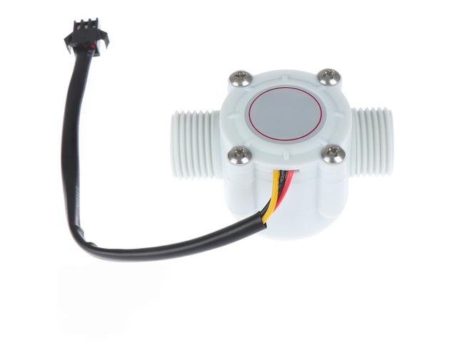 For 1Pc 1/2'' water flow sensor control effect flowmeter hall 1-30L/min for
