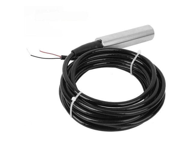 For 12-24VDC H2O Liquid Level Sensor Integrate Level Transmitter Input Type Water Level Sensor 4-20mA RS485 Output