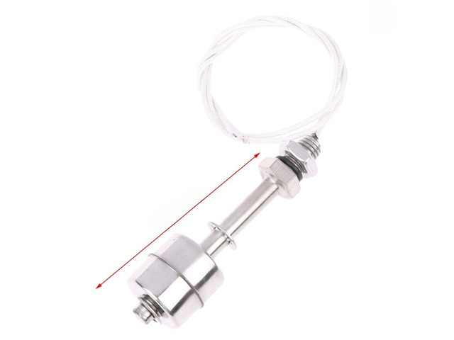 For! Stainless Steel Float Switch Tank Liquid Water Level Sensor Double Ball Switch Tank Pool Flow Sensors Float