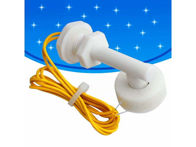 For BS Mini Float Switch Contains DC 220V Liquid Water Level Sensor Right Angle Float Switch for Fish Tank Switchs Sensors