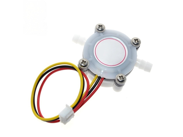 For Hot 1pcs Water Coffee Flow Sensor Switch Meter Flowmeter Counter 0.3-6L/min