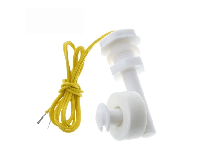For DC 220V Liquid Water Level Sensor Right Angle Float Switch for Fish Tank