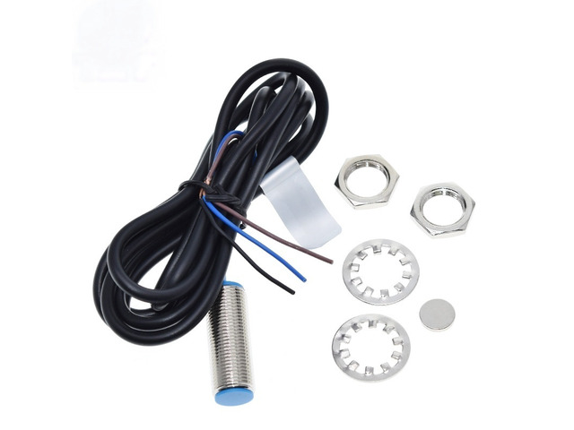 For NJK-5002C Hall Effect Sensor Proximity Switch NPN 3-Wires Normally Open + Magne