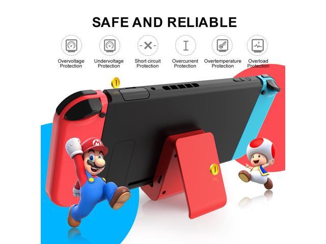 Switch Stand for Nintendo,Charging Dock for Nintendo Switch and Nintendo Switch Lite,Portable Switch Adjustable Charging Stand for Nintendo with...
