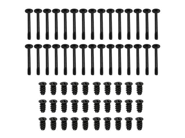 60pcs Laptops Computer Screw Kit Short Screws Cpu and Motherboard Case Fan Mount Screws Self- Tapping Screws Small Screws Assortment Kit Case Fan...