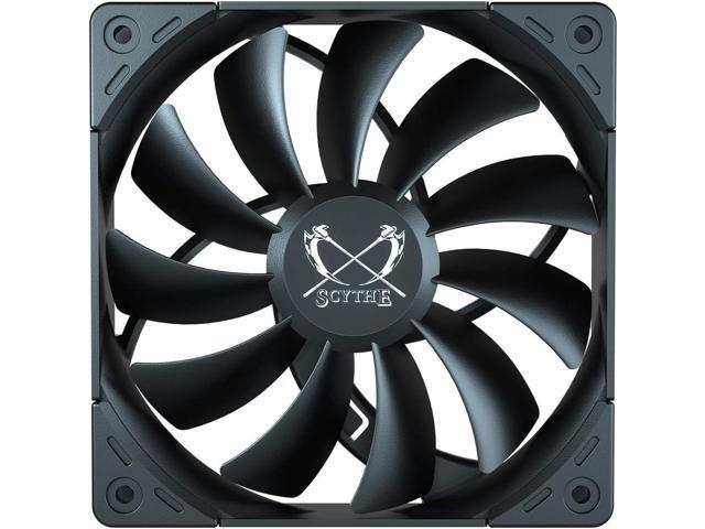 SCYTHE Kaze Flex 120mm Quiet Fan, PWM 300-1500RPM, Black
