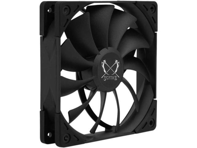 SCYTHE Kaze Flex 120mm Quiet Fan, PWM 300-1500RPM, Black