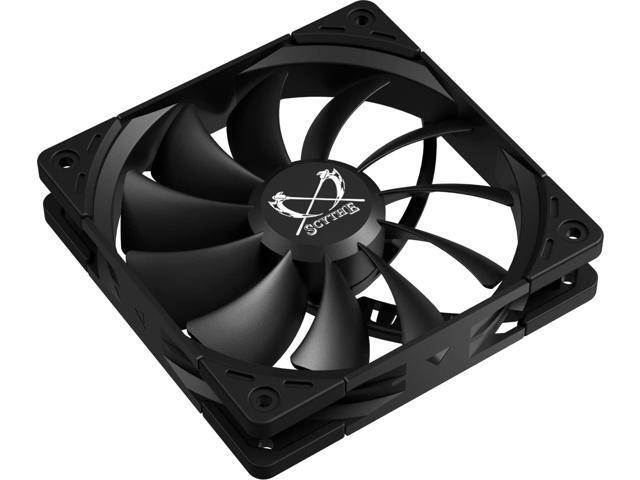 Scythe Kaze Flex II 120 PWN, 120mm x 25mm Air Flow Optimized Quiet Operating Computer Case Fan, Fluid Dynamic Bearing, 4-Pin Connector, Single Pack...