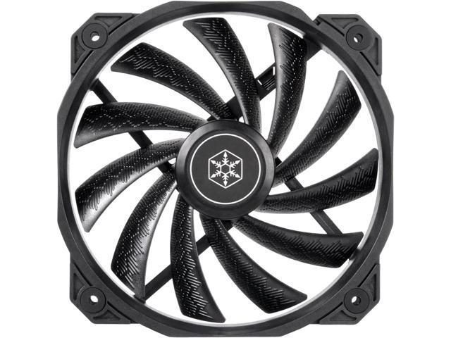 SilverStone Technology Shark Force 160 Performance Enhanced 160mm (with 140mm mounting Holes) PWM Fan, SST-SF160B