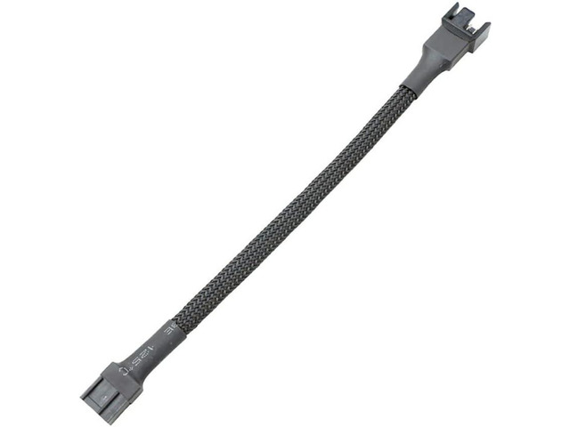 4-Pin PWM Fan Splitter Cable, Nylon Braided Adapter Computer PC Fan Power Extension Cable Converter for Computer Case 4-Pin/3-Pin Cooling Fan Cable...