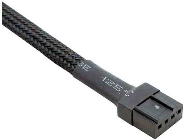 4-Pin PWM Fan Splitter Cable, Nylon Braided Adapter Computer PC Fan Power Extension Cable Converter for Computer Case 4-Pin/3-Pin Cooling Fan Cable...