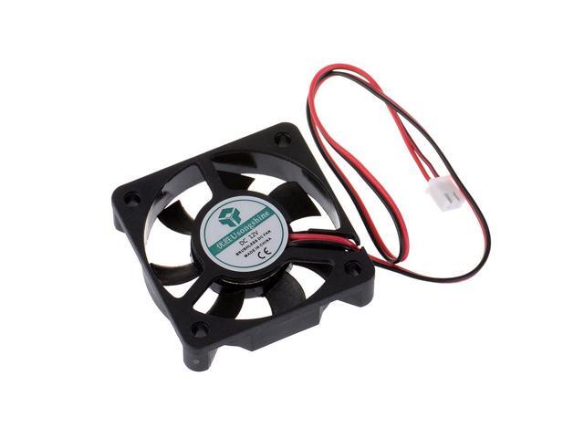 2PCS 5010 Silent Brushless Cooling Fan 2 pin Brushless 5CM Fans DC 12V 0.1A 50mm X 50mm X 10mm for Cool 3D Printers Parts PC Case CPU Cooler Sleeve...