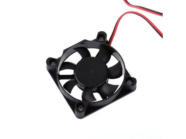 2PCS 5010 Silent Brushless Cooling Fan 2 pin Brushless 5CM Fans DC 12V 0.1A 50mm X 50mm X 10mm for Cool 3D Printers Parts PC Case CPU Cooler Sleeve...