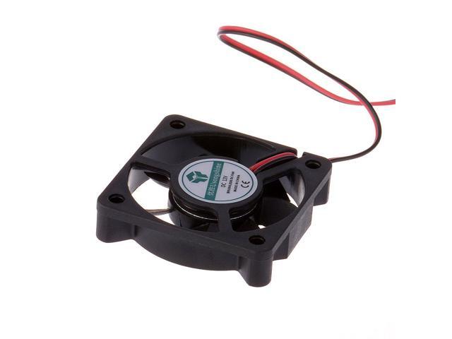 2PCS 5010 Silent Brushless Cooling Fan 2 pin Brushless 5CM Fans DC 12V 0.1A 50mm X 50mm X 10mm for Cool 3D Printers Parts PC Case CPU Cooler Sleeve...