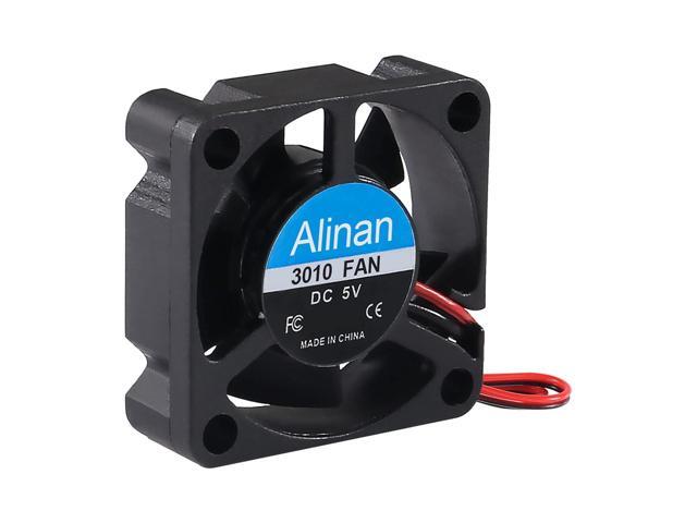 6pcs 3010 5V Fan 30x30x10mm 2-pin Sleeve Bearing Brushless DC Cooling Fan 3D Printer Cooling Fan Computer Fan
