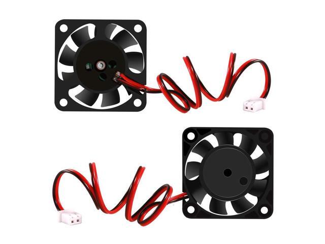 4PCS 3D Printer Brushless Cooling Fan 40x40x10mm DC24V Oil Bearing Blower Fan Turbo fan with 2 Pin Terminal for Hotend Extruder Heatsinks Makerbot...
