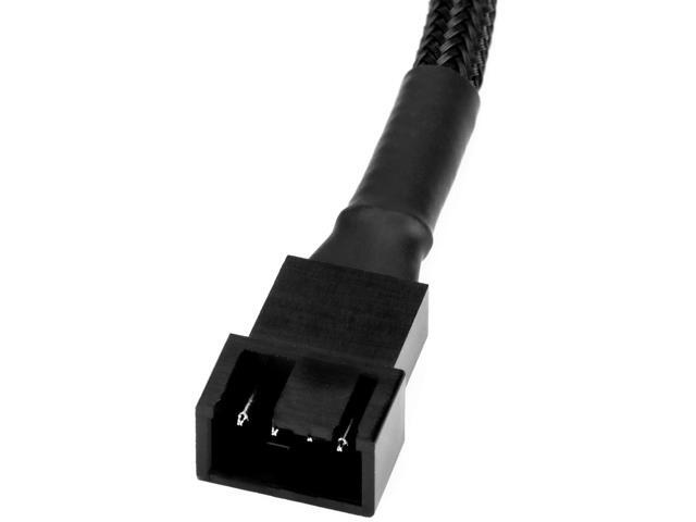 CRJ Latching 4-Pin Female PWM PC Fan Adapter Cable for Dell Motherboards