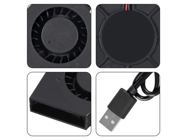 4PCS 75mm 5V USB Fan 75mm x 15mm Fan 5V USB DC Brushless Cooling Blower Fan for 3D Printer PC CPU Computer Case Fan Cooler