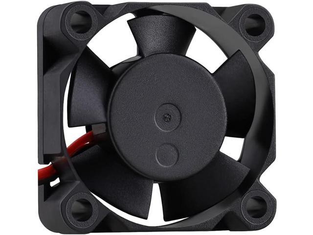 GDSTIME 30mm x 30mm x 10mm 1 inch Small 12V DC Brushless Cooling Fan 2-Pack