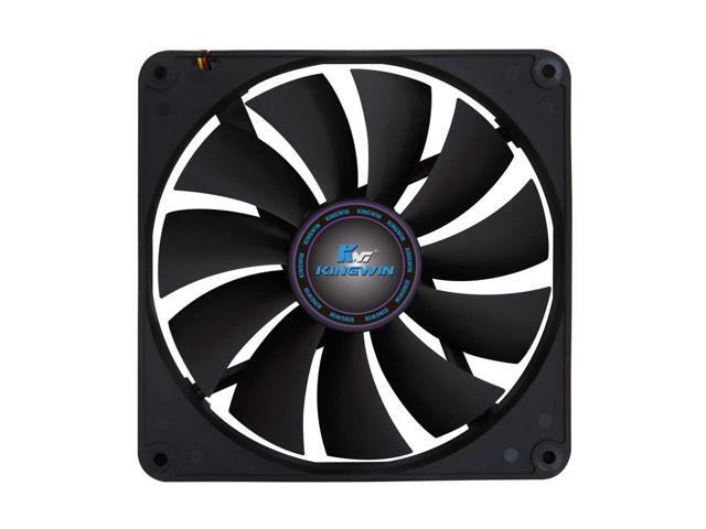 Kingwin 140mm Silent Fan for Computer Cases, Mining Rig, CPU Coolers, Computer Cooling Fan, Long Life Bearing, and Provide Excellent Ventilation...