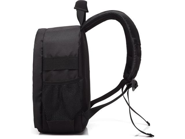 Waterproof SLR/DSLR Camera Backpack Shoulder Bag Travel Case for Canon Nikon Sony Digital Lens (Medium, Grey)