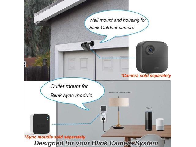 All-New Blink Outdoor Camera Surveillance Mount, 4 Pack Weatherproof Protective Housing and 360 Degree Adjustable Mount for Blink Outdoor 4th & 3rd...