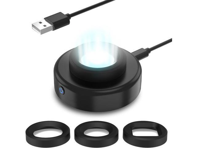 Solar Watch Charger, 8 Hours Timing Off with Men, Women & Square 3 Caps, LED UV Light Charge Eco Driver Watches Compatible...