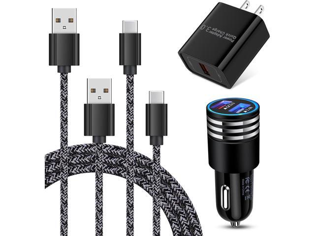 Type C Charger Fast Charger for Samsung Galaxy S24 S23 S22 S21 S20 A15 A54 A14 A53 A13,LG Stylo 6 5,Moto G Pure/G Power/G Stylus/G Play,Quick...