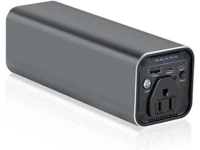 Portable Laptop Charger with AC Outlet, 31200mAh/112Wh 100W Travel Laptop Power Bank, External Battery Pack Compatible with MacBook, iPhone,...