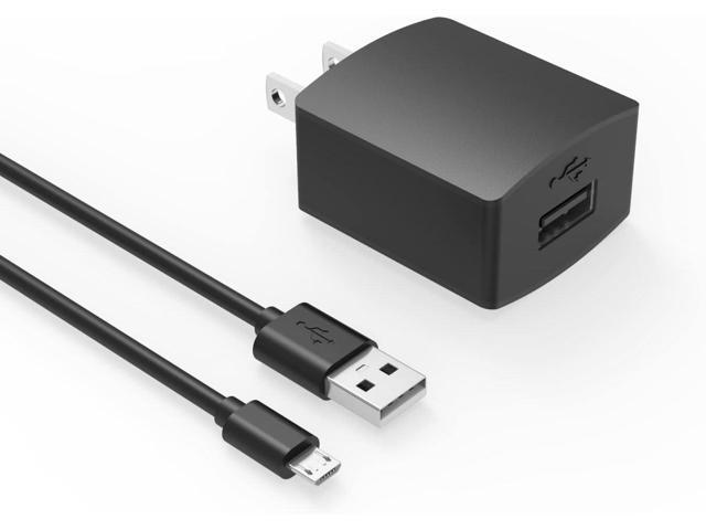 Wall Charger Fit for ZTE Z223 AT & T Flip Phone AC Adapter with 5Ft USB to Micro USB Power Supply Cord Cable
