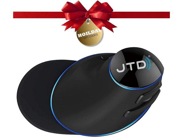 J-Tech Digital Wired Ergonomic Vertical USB Mouse with Adjustable Sensitivity (600/1000/1600 DPI), Scroll Endurance, Removable Palm Rest & Thumb...