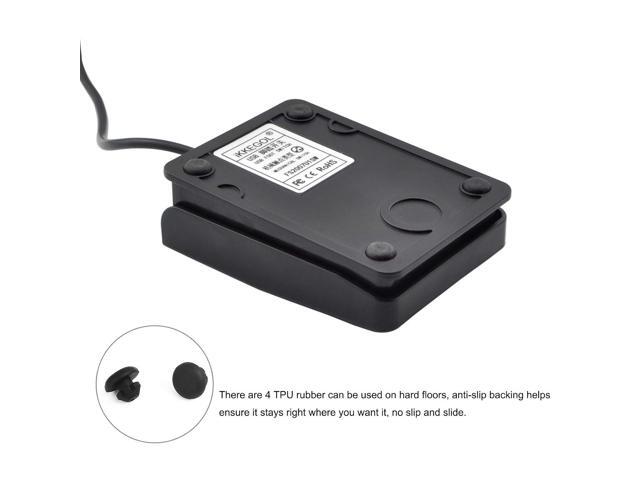 [Upgraded] iKKEGOL USB Foot Pedal Switch Video Game PC Hands Free Footswitch One Key Control Program Computer Mouse Keyboard HID with 2M Cable
