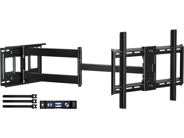 Long Arm TV Wall Mount for 42-80 inch TVs, Full Motion with 43 inch Extension Articulating Arms, Swivel and Tilt TV Bracket, Holds up to 110 lbs,...