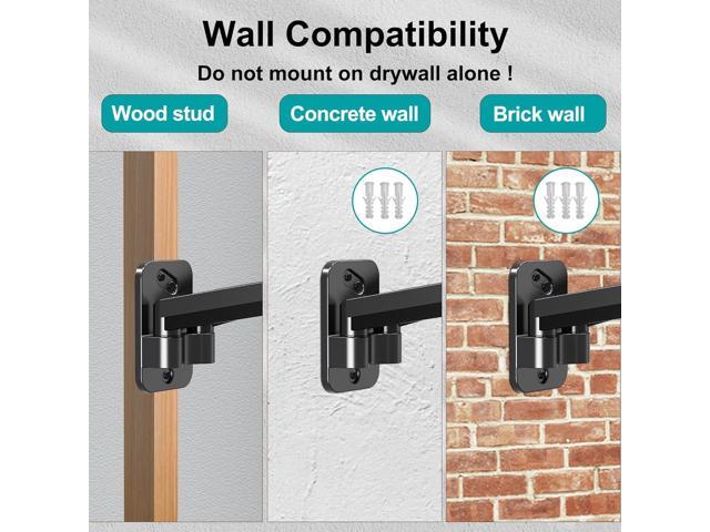 MOUNT PRO Dual Monitor Wall Mount for 13 to 32 Inch Computer Screens, Gas Spring Arm for 2 Monitors, Each Holds Up to 17.6lbs, Full Motion Wall...