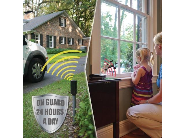 Mighty Mule Wireless Driveway Alarm, Motion Alarms for Cars with Long Range Base Station, Weatherproof Driveway Alert, Ignores Animals and People...