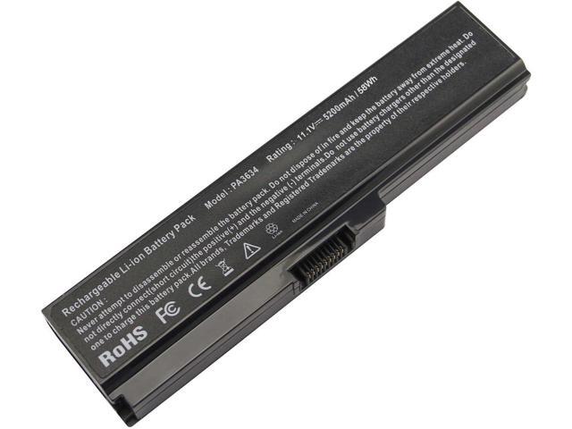 Futurebatt Laptop Battery fit Toshiba Satellite A665 C655 L645 L645D L650 L650D L655 L655D L670 L675 M300 M301 M305 M505 U405 Series, p/n PABAS228...