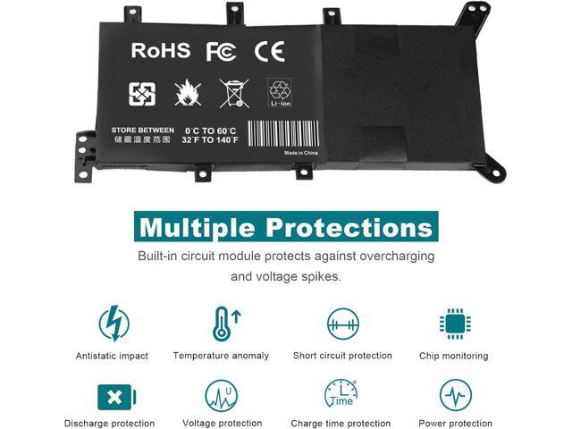 Fancy Buying C21N1347 Laptop Battery Replacement for Asus X555 X555L X555LA X555LD X555LN A555L K555L Y583LD W519LD K555LD K555LA R556L VM590L...