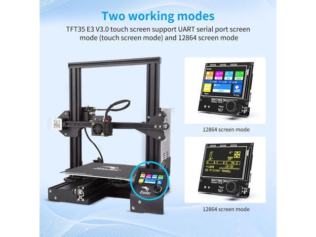 BIGTREETECH TFT35 E3 V3.0.1 Touch Screen Display RepRap Smart Controller Panel Compatible with SKR Mini E3 SKR E3 DIP Board for Ender 3 CR10 3D...