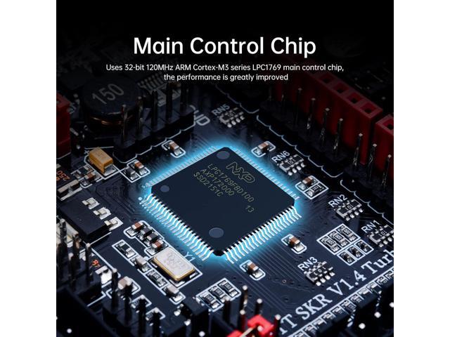 BIGTREETECH SKR V1.4 Turbo Control Board 32bit for 3D Printer Compatible with TFT35 E3 V3.0.1/TFT70 Touch Screen Support...