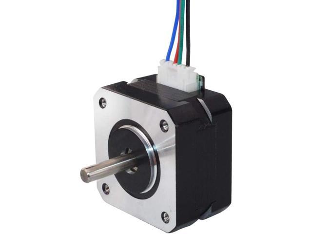 STEPPERONLINE Nema 17 Bipolar Stepper Motor 0.7A 13Ncm (18.4oz. in) 17HS10-0704S