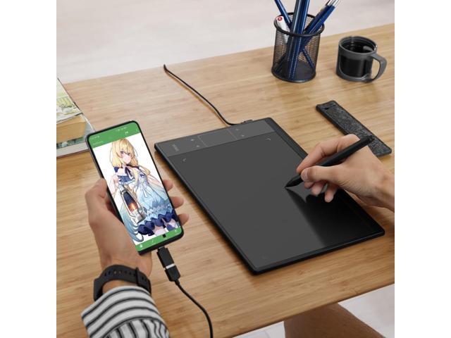 VEIKK A30 V2 Drawing Tablet 10x6 Inch Graphics Tablet with Battery-Free Pen and 8192 Professional Levels Pressure