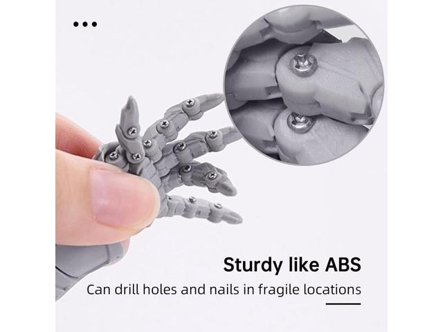 RESIONE Tough 3D Printer Resin, Not Brittle ABS Like Tough & Rigid 3D Resin for LCD 3D Printing UV 405nm (M58 Grey 1KG)