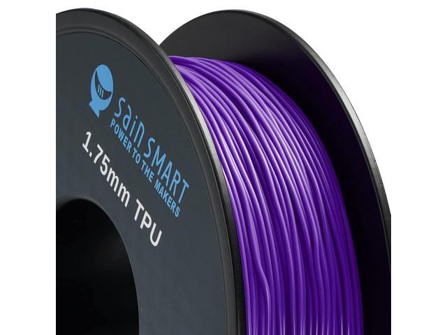 SainSmart Neon Color TPU, 1.75mm Flexible TPU 3D Printer Filament 800g, Dimensional Accuracy +/- 0.05 mm, Kaoss Purple